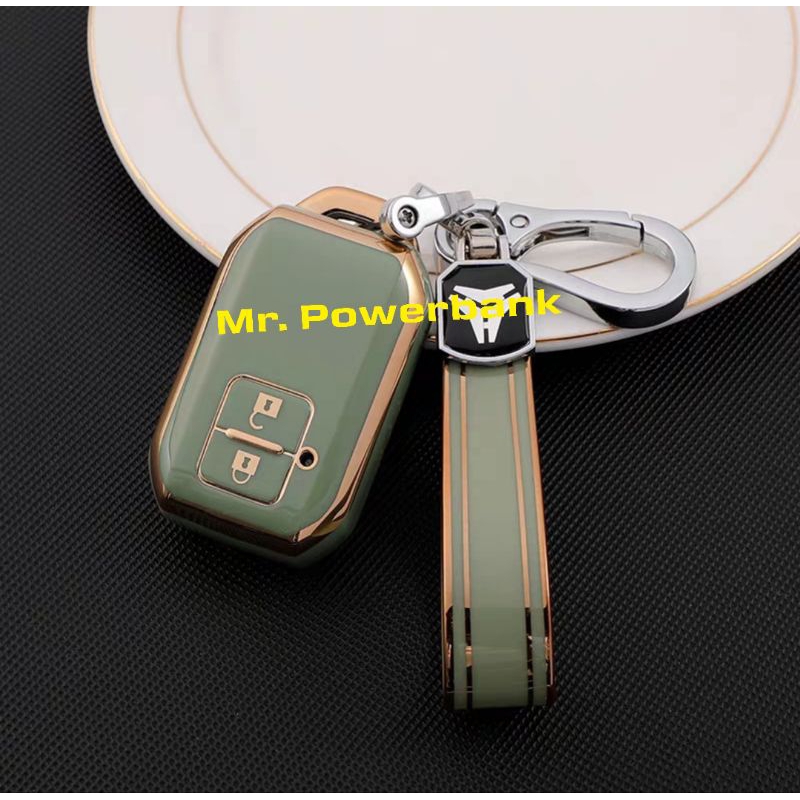 Suzuki  All New Suzuki Swift 2018-2023 เคสกุญแจ แบบ2ปุ่มเคสออลนิวซูซุกิสวิฟท์เคสหรูหราพร้อมพ่วงกุญแจ อย่างดี - รูปที่ 6