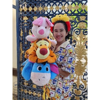 🩷🍯 Set Winnie the Pooh Sleep Disney  💯 ตุ๊กตาหมีพูห์ มือสอง 🩷🍯