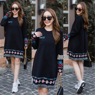 🌈🌿🌼🌸🌺🤎❤️🇰🇷Knit Puu GP Long Sleeve Dress