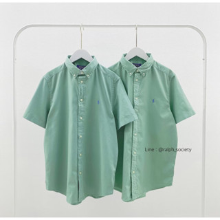 พร้อมส่ง Ralph Lauren Cotton Twill Short-Sleeve shirt