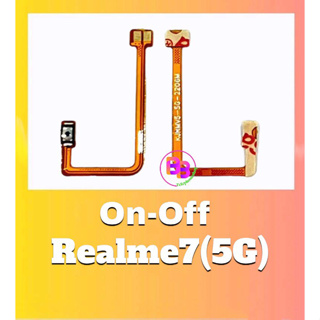 แพรเปิดปิด Realme7 4G สวิตซ์เปิดปิดRealme7 5G On-off Realme7 แพรปุ่มพาวเวอร์ Realme7 สินค้าพร้อมส่ง