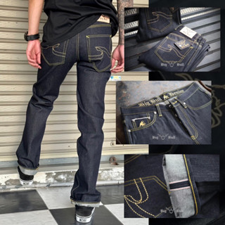 [ลิขสิทธิ์แท้] BIG BULL DENIM รุ่น VINTAGE V2 กระบอกตรง