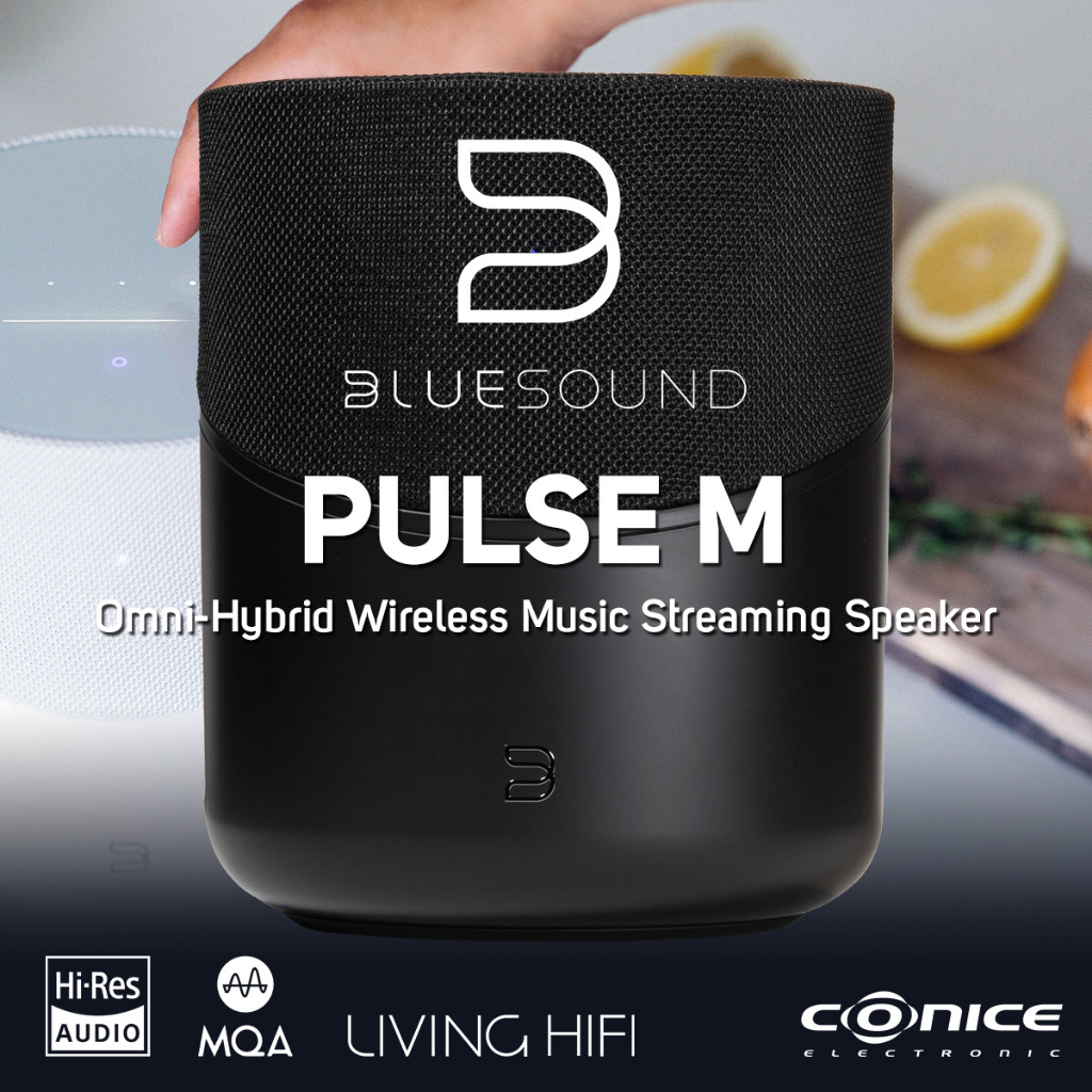BLUESOUND PULSE M (P230)Wireless Multi-Room Music Streaming Speaker