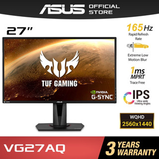 🔥𝗦𝗔𝗟𝗘 กล่องบุบ🔥MONITOR (จอมอนิเตอร์) ASUS TUF GAMING VG27AQ - 27" IPS 2K 165Hz G-SYNC COMPATIBLE