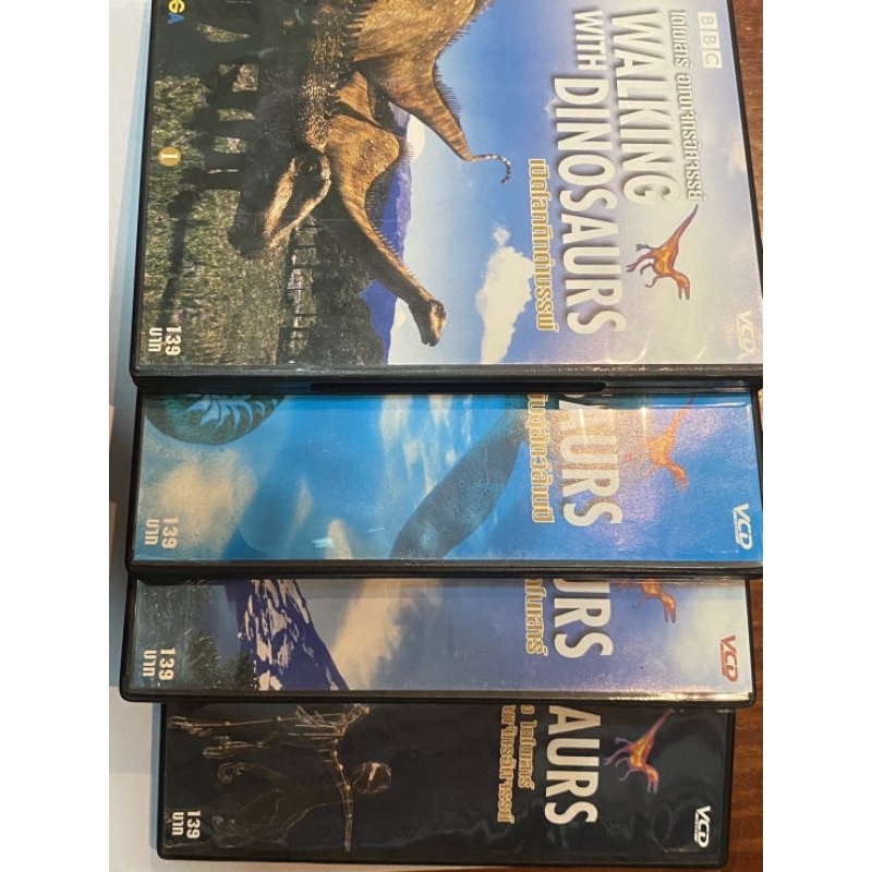 DVD BOX SET WALKING WITH DINOSAURS 🦕🦖(สินค้าพร้อมส่ง) สารคดีไดโนเสาร์BBC หายาก🔥กล่องสุดท้ายแล้ว🔥