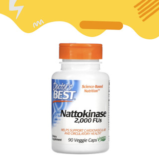 Doctors Best, Nattokinase, 2,000 FUs, 90 Veggie Caps