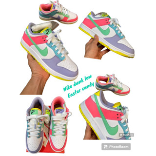 N*KE DUNK LOW EASTER CANDY สีหวานน่ารักสุด Size 36-40 แถมกล่อง