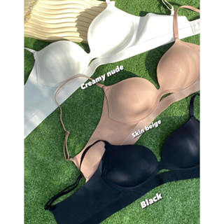 Curve cutout push up wireless bra