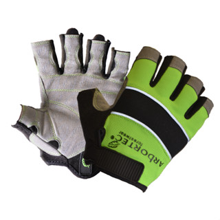 ถุงมือปีนเชือกโรยตัว แบบเปิดปลายนิ้ว Arbortec Fingerless Climbing Gloves AT1201