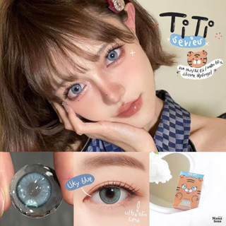 Nanalens/Sisse Lens รุ่น TiTi สี Sky Blue คอนแทคเลนส์ราย 6 เดือน