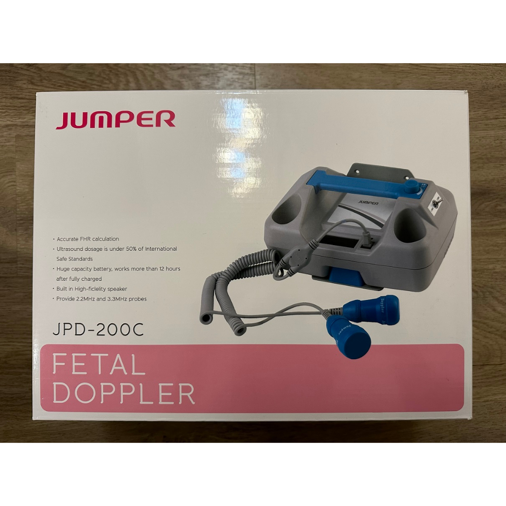 JUMPER เครื่องตรวจการเต้นของหัวใจทารกในครรภ์ JPD-200C (แบบ 1 หัว / 2 หัว)