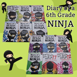 หนังสือชุด Diary of a 6th Grade Ninja นักเรียนนินจา นินจา หนังสือภาษาอังกฤษ chapter book comic ไดอารี่