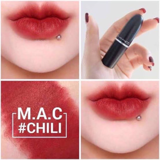 Mac matte lipstick 3 g สี 602 Chili