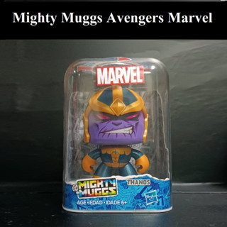 Mighty Muggs Thanos Marvel Avengers Hasbro ไมตี้ มักส์ ธานอส ตุ๊กตาเปลี่ยนหน้าได้ ฮาสโบร ลิขสิทธิ์แท้