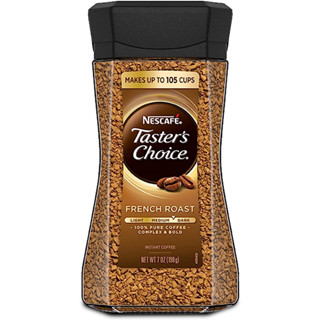 Nescafe Tasters Choice French Roast เนสกาแฟเทสเตอร์ชอยส์ ขวด 198g.