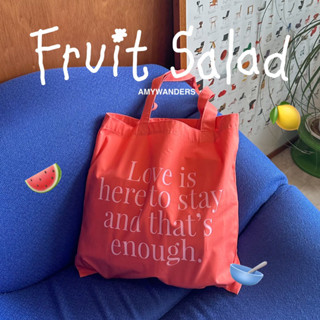 Amywanders กระเป๋าผ้า Fruit Salad Wanders tote