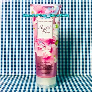 Bath &amp; Body Work Signature Collection " Sweet Pea " Ultra Shea Body Cream 8 oz / 236 g. หอมหวาน น่ารักสดใสมีเสน่ห์