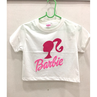 🌈💕รับบาร์บี้💕เสื้อยืดบาร์บี้ เสื้อครอปบาร์บี้ barbie สีสวยน่ารัก💕🌈