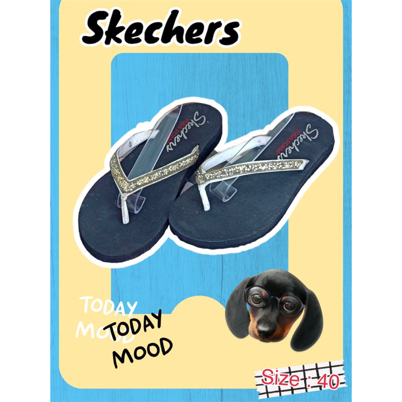 รองเท้าแตะ Skechers มือสอง (Size : 40)