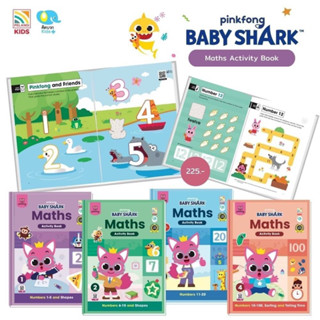 Pinkfong Baby Shark Maths Activity Book 1-4