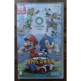 (มือ 2 พร้อมส่ง)Nintendo Switch Mario &amp; Sonic Olympic 2020 มือสอง มีภาษาอังกฤษ