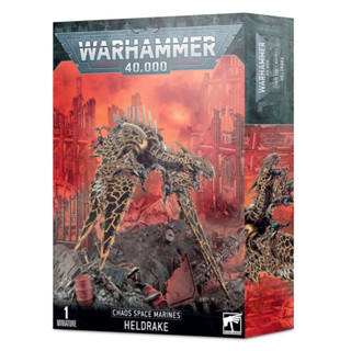 [200Bพร้อมส่ง] Warhammer: 40K: CHAOS SPACE MARINES HELDRAKE  โมเดลเกมสนามจำลอง