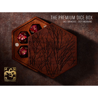 The Garden of Eden Dice Box | Premium DnD Dice Box | D&amp;D Dice Box | Dice Vault | Dice Storage Tray for MTG RPG Gaming