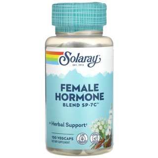 ฮอร์โมนผู้หญิง Solaray, Female Hormone Blend SP-7C, 100 VegCaps