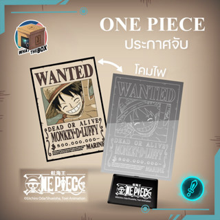 อะคริลิคแท่นไฟ One Piece วันพีซ ลิขสิทธิ์แท้ 12 แบบ สุ่มรับ Rare item โคมไฟวันพีซ โซโร ลูฟี่ ซันจิ ของสะสมวันพีซ