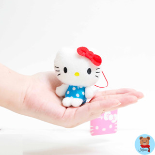 ✅mini hello kitty Sanrio plush doll keychain ตุ๊กตาพวงกุญแจ คิตตี้