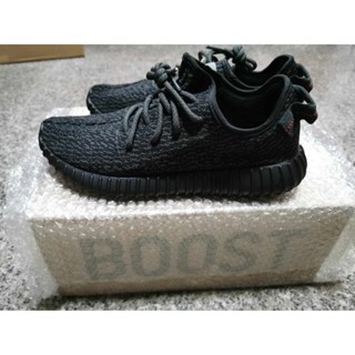 รองเท้า ของแท้ ป้ายไทย adidas Yeezy Boost 350 Pirate Black