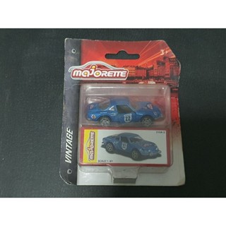 Majorette ALPINE RENAULT A110 (Vintage / Racing Cars) scale 1/53 ในแพ็ค