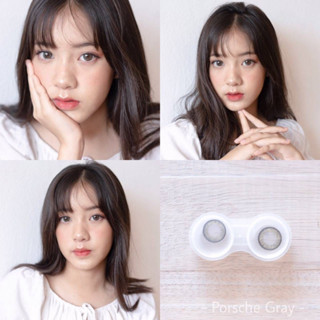 คอนเเทคเลนส์ Kittykawaii Porsche gray dia 14.5