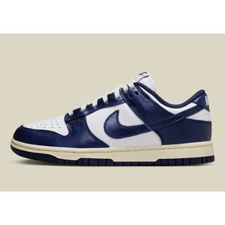 พร้อมส่ง (การันตีของแท้ 100%) Nike Dunk Low Vintage Navy (W)