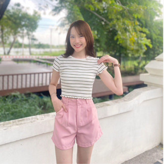 ✨พร้อมส่ง✨ กางเกงขาสั้น Kenny Basic shorts กางเกงเอวสูงขาสั้น