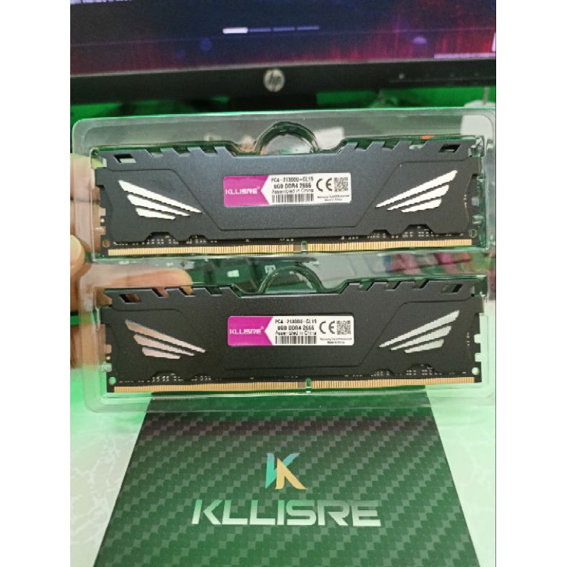 แรม ddr4 KLLISRE ขนาด 16GB/2666 (8*2)