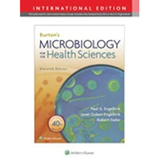 [หนังสือ] Burtons Microbiology for the Health Sciences ตำรา แพทย์ แพทยศาสตร์ จุลชีววิทยา medical medicine textbook