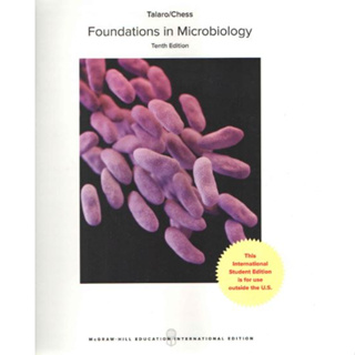 [หนังสือ] Foundations in Microbiology ตำรา แพทย์ แพทยศาสตร์ หมอ จุลชีววิทยา medical medicine textbook