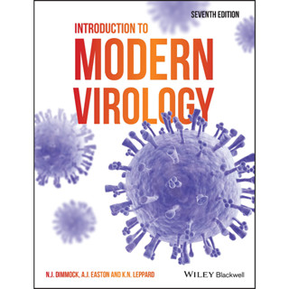 [หนังสือ] Introduction to Modern Virology ตำรา แพทย์ แพทยศาสตร์ หมอ ไวรัสวิทยา จุลชีววิทยา microbiology medicine medical