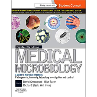 [หนังสือ] Medical Microbiology ตำรา แพทย์ แพทยศาสตร์ หมอ จุลชีววิทยา ไวรัสวิทยา virology medicine textbook