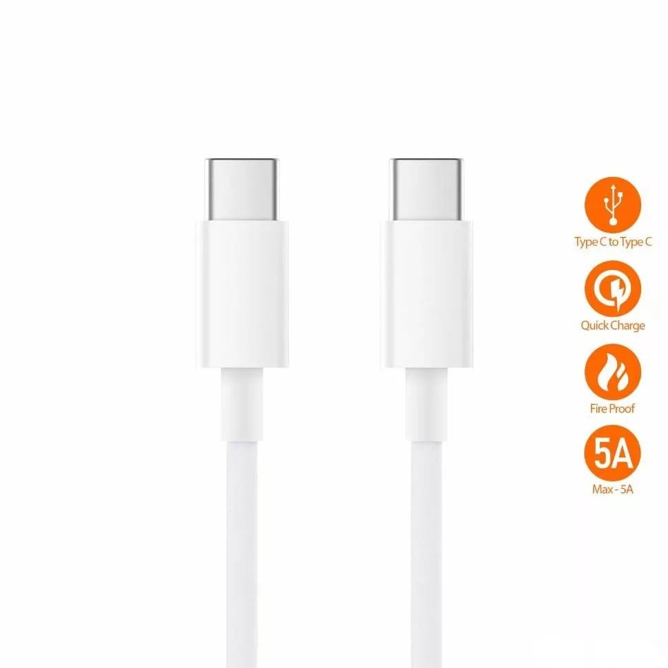 快充数据线平板笔记本双type-cTYPE-C to C 快充数据线สายชาร์จ Type C to Type C fast charging data cable