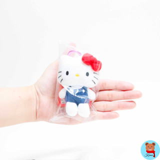 ✅mini hello kitty Sanrio plush doll key ring keychain 🇯🇵ตุ๊กตาพวงกุญแจ คิตตี้