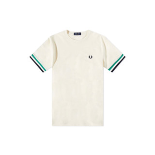 Fred Perry Bold Tipped T-Shirt in White