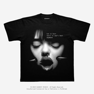 SADBOY® | Let it hurt | Semi-Oversized | 100% Organic Cotton