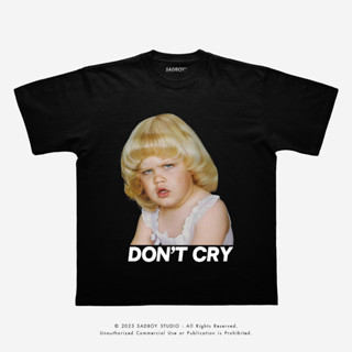 SADBOY® | Dont Cry | Semi-Oversized | 100% Organic Cotton