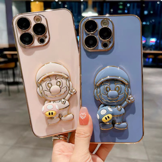 เคส TPU ขาตั้งมารีโอ้ สำหรับ รุ่น oppo Reno 8T 7Z 8Z A17 A17K  A96 (พร้อมส่งจากไทย)