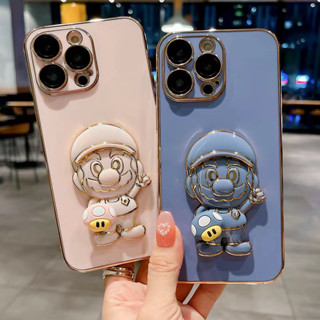 เคส TPU ขาตั้งมารีโอ้ สำหรับ รุ่น oppo A78 A58 A98 (พร้อมส่งจากไทย)