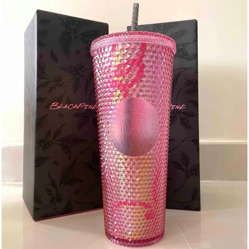 พร้อมส่ง แก้ว Blackpink x Starbucks แก้วหนามสตาบัคส์ งานOriginal 1:1
