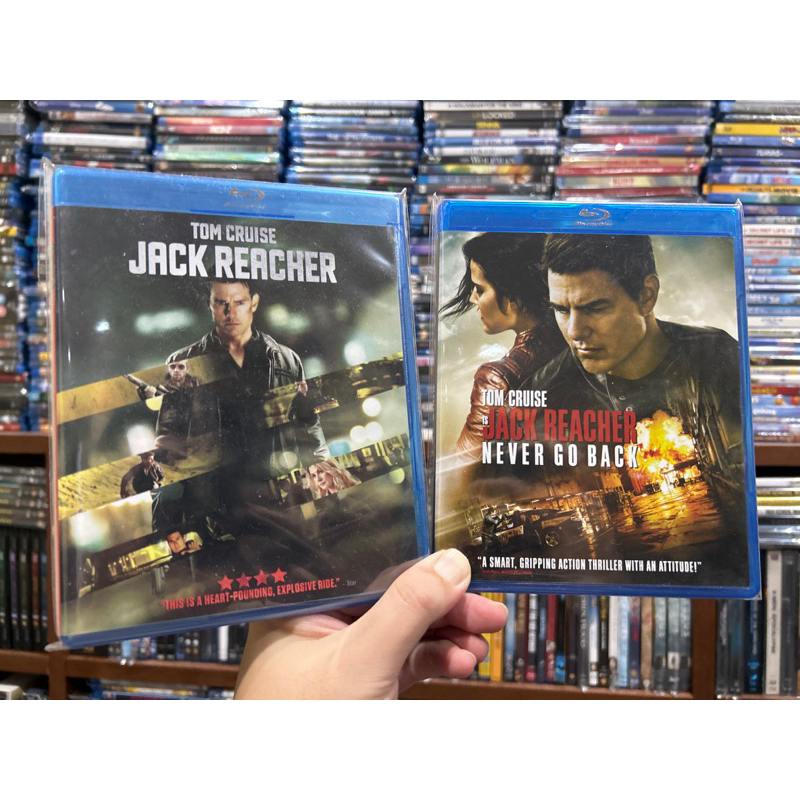 Jack Reacher 1-2 : Blu-ray แท้ ภาพยนตร์แอคชั่นสุดมันส์ มีเสียงไทย บรรยายไทย