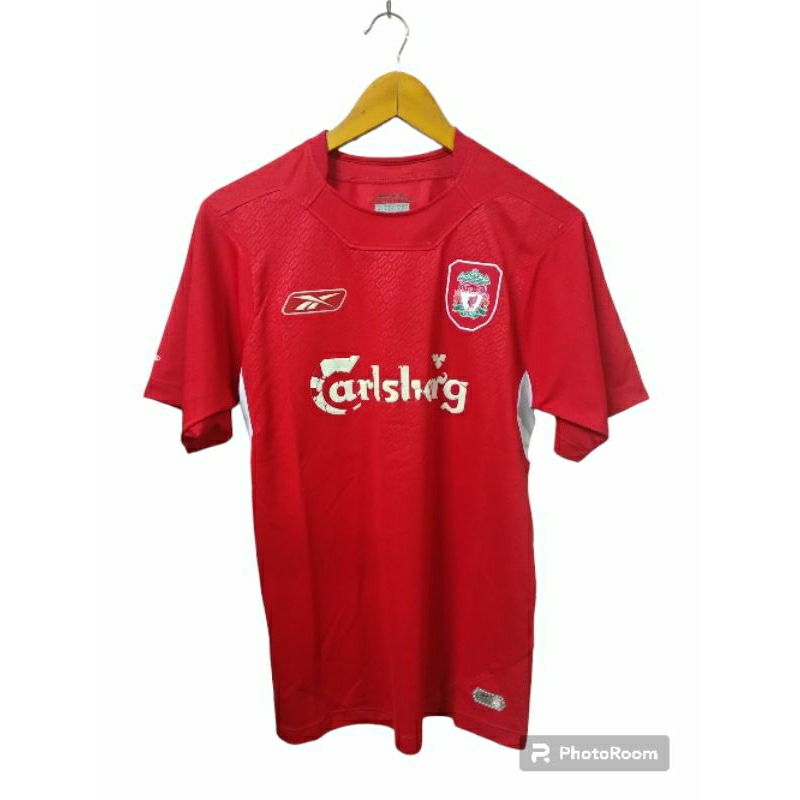 เสื้อบอลแท้ Liverpool 2005 ชุดแช้มปUcl 5สมัย